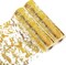 Gold Table Runner 2-Pack – 11x108” Sequin Glitter Metallic Mesh Table Runners for Weddings, Birthdays, Christmas & Party Decorations (Gold)
